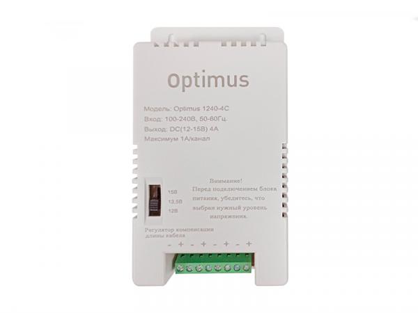 Блок питания Optimus 1240-4С - картинка 1